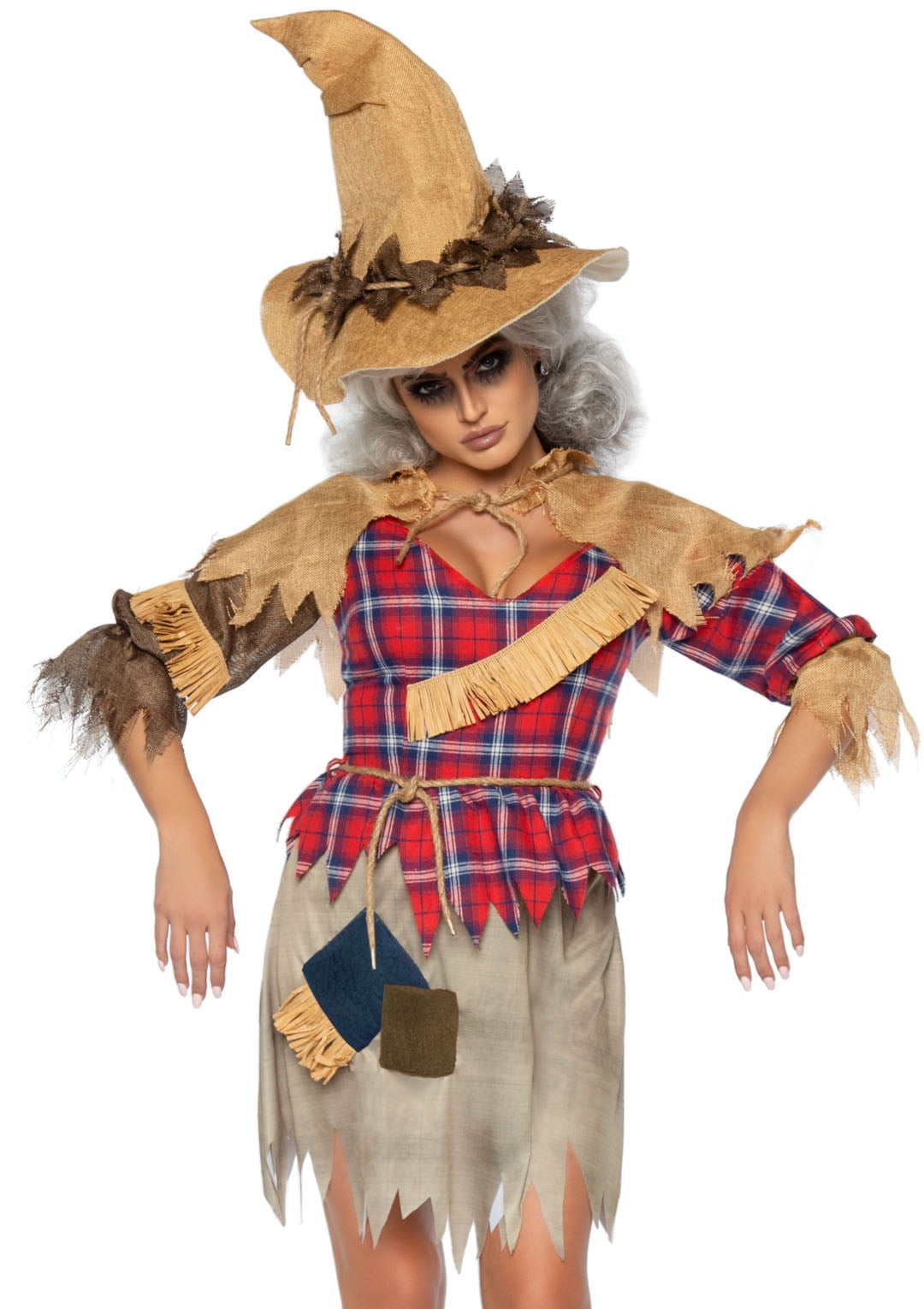 Leg Avenue Women's Sinister Scarecrow Costume - Walmart.com