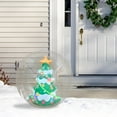 thumbnail image 6 of HUISZJ 24 inch Giant Inflatable Christmas Ball, Transparent Xmas Tree Pattern Plastic Ball, Christmas Tree Hanging Ornament for Party Home Decor, 6 of 10