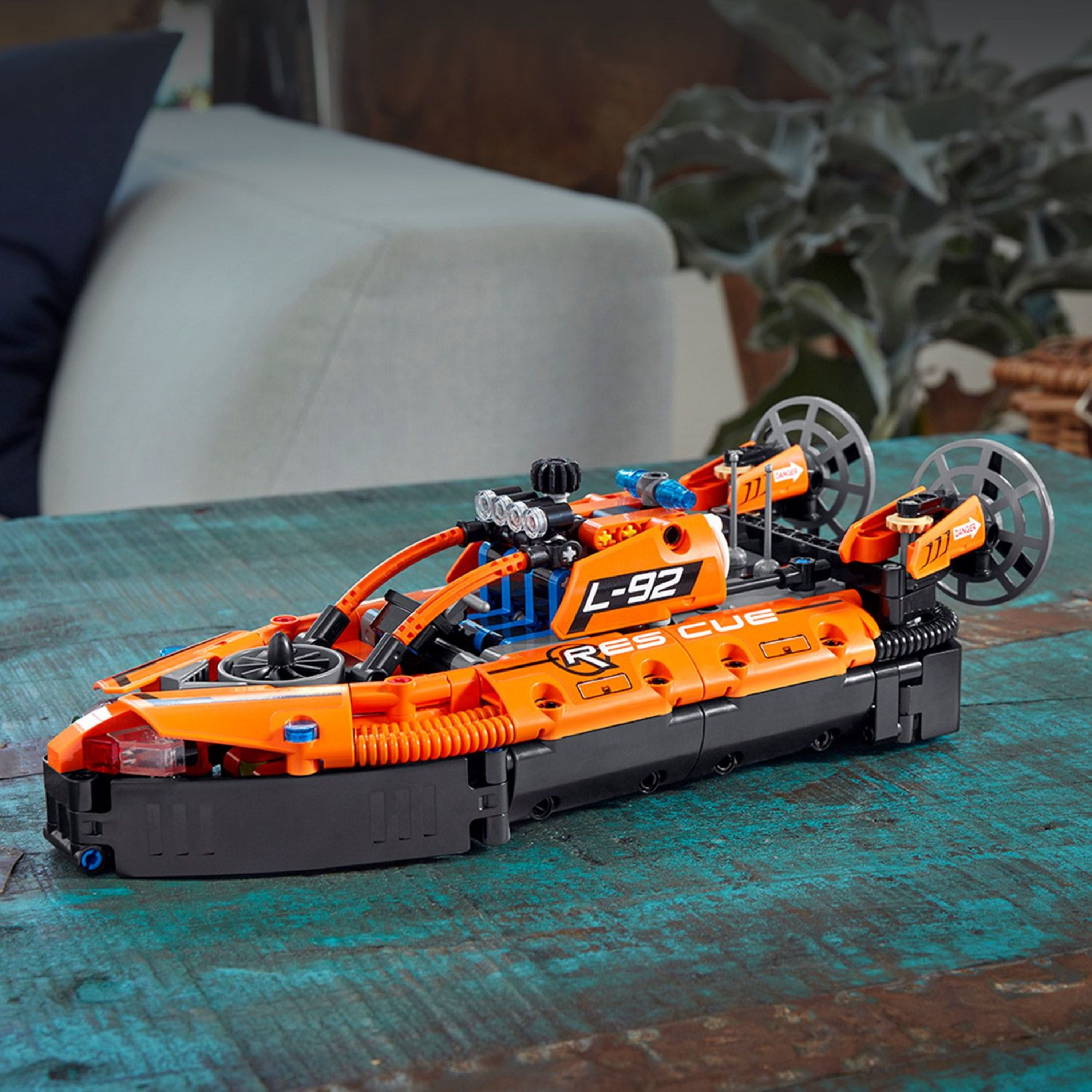 LEGO Technic Rescue Hovercraft 42120 Model Building Toy Who Vehicles (457 - Walmart.com