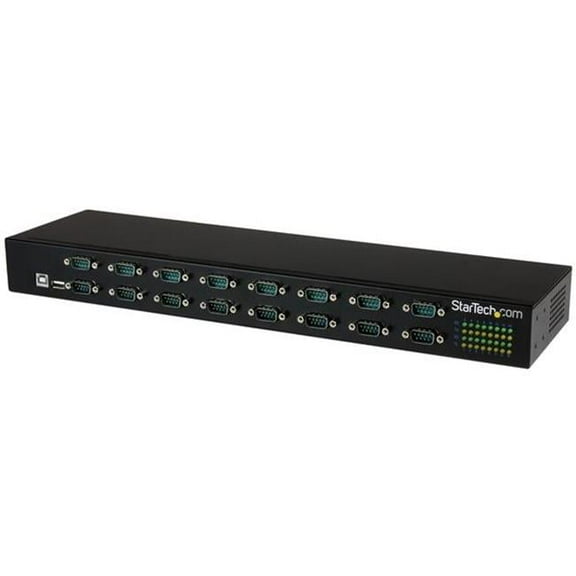 16 Port USB to Serial Adapter USB Hub