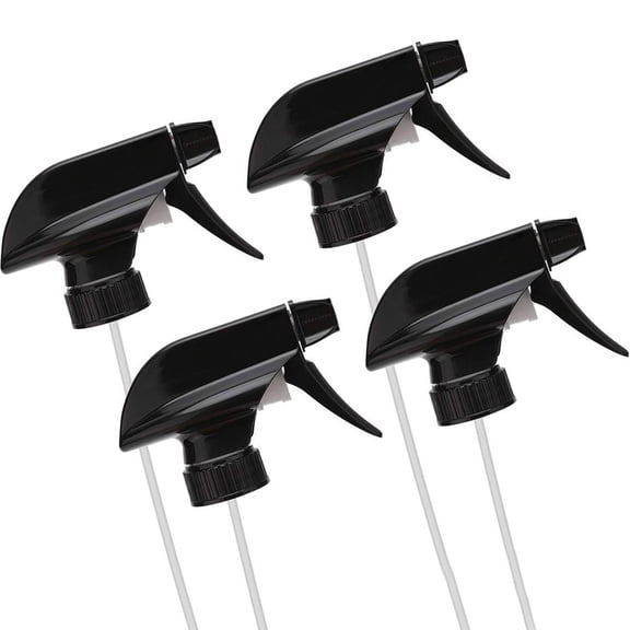 MEIBUTYUP 4-Pack Plastic Sprayer Nozzles for Garden Hose, Even Watering and Cooling, Outdoor Watering Accessories