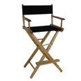 thumbnail image 5 of American Trails Extra-Wide Premium 30" Director's Chair Black Frame with Natural Canvas, Bar Height, 5 of 5