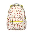 thumbnail image 1 of Fresh Watermelon Pattern School Bag Geometric Watermelon Print Backpack with Cute Summer Fruit Vibes for Students and Tropical Lovers, 1 of 6
