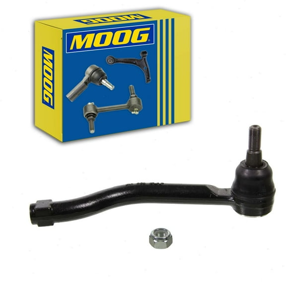 MOOG Left Outer Steering Tie Rod End compatible with Nissan Altima 2.5L 3.5L L4 V6 2007-2013