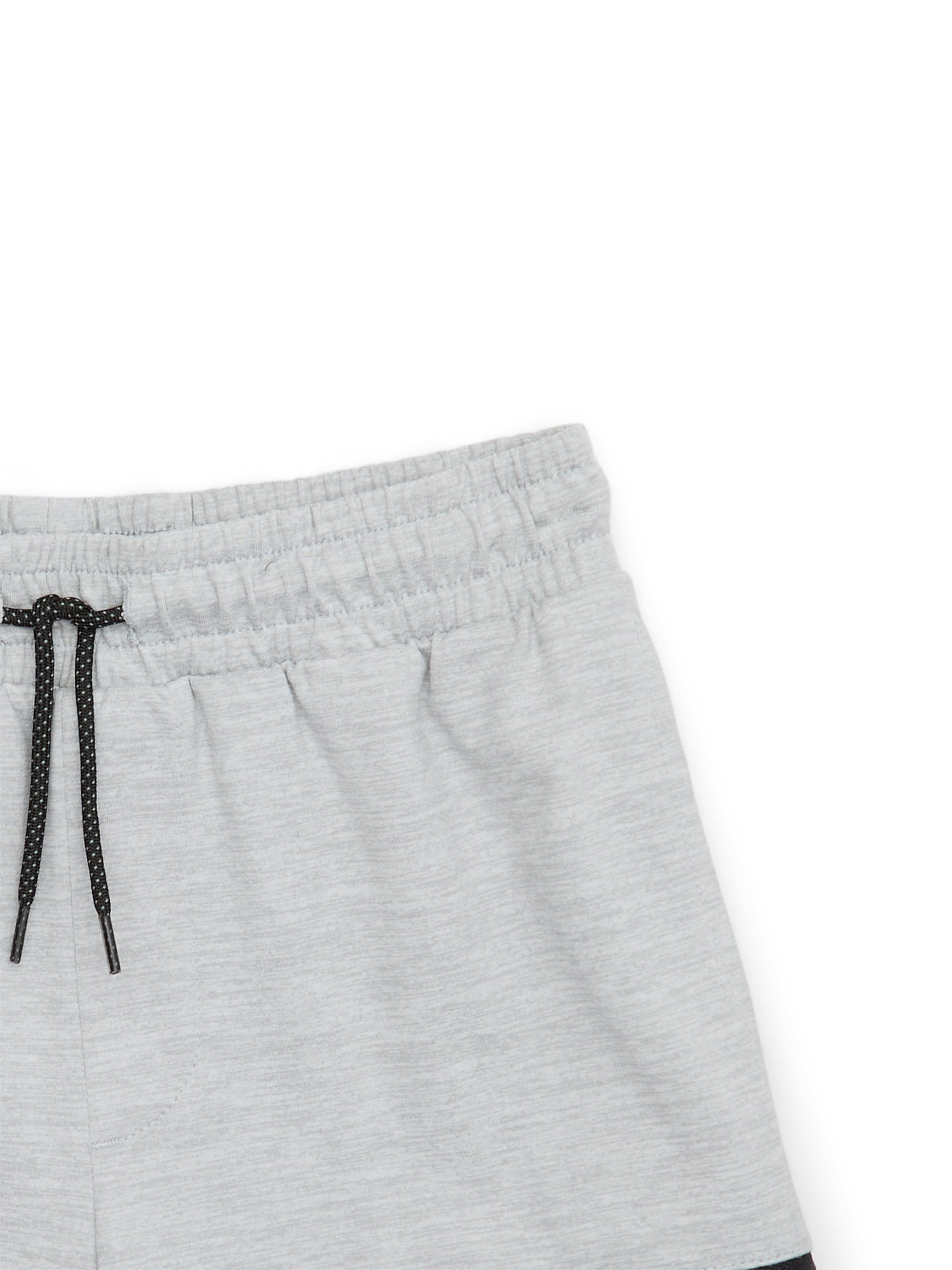 Athletic Works Boys Active Buttercore Knit Shorts, Sizes 4-18 & Husky