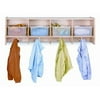 Jonti-Craft Wall Locker - With 4 Sections-Option:With Clear Tubs