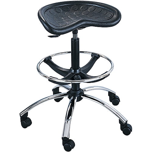 OFM AntiBacterial Utility Stool with GasLift Adjustment
