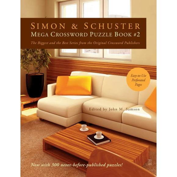 Simon & Schuster Mega Crossword Casse-Tête Book 2