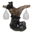thumbnail image 5 of Ebros 10"H Climbing Black Bear Liquor Wine Glasses and Bottle Holder Figurine, 5 of 9