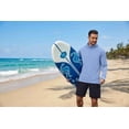 thumbnail image 5 of COOFANDY Mens UPF 50+ Hoodie Shirts Long Sleeve Sun Protection Fishing Shirt Swim Beach UV SPF Summer Quick Dry Rash Guard, 5 of 6