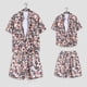 thumbnail image 2 of Camisas Para Hombre Manga Larga Moda de verano para hombres Ocio Balneario Playa Impresión digital 3D Camisa de manga corta Pantalones cortos Pantalones de playa Conjunto de dos piezas (Red, L), 2 of 6