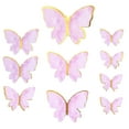 thumbnail image 1 of Cake Toppers 3D Butterfly 10PCS Decorative Cupcake Picks Cake Decoration Sticks, 1 of 6