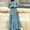 Light Blue, variant on Women Casual Solid Denim Dress Long Sleeve Round Neck Dress Loose Dress Petite Dresses Summer Stripe Dress Womens Dresses Casual Summer Midi Length Women's Casual Casual Maxi Women Solid Tunic Dress