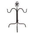 thumbnail image 4 of Rustic Western Lone Star Mug Tree Metal Holder Organizer Rack Stand With 4 Hooks, 4 of 5