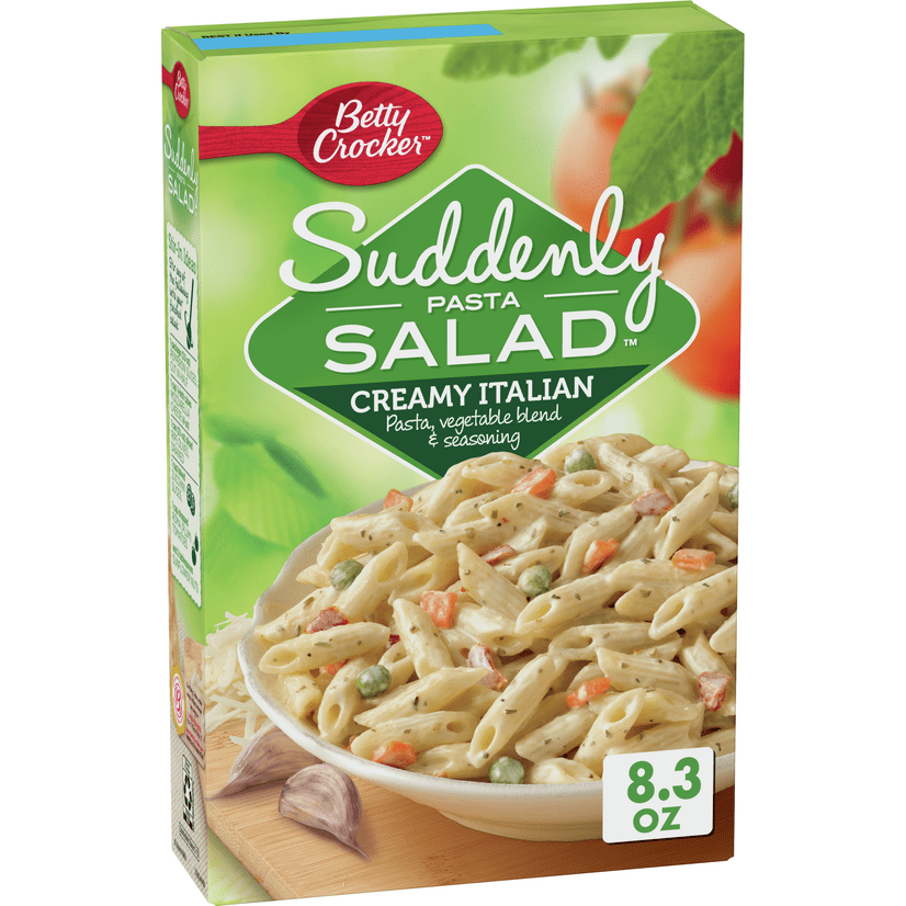 Betty Crocker Suddenly Creamy Italian Pasta Salad Mix, 8.3 oz Walmart