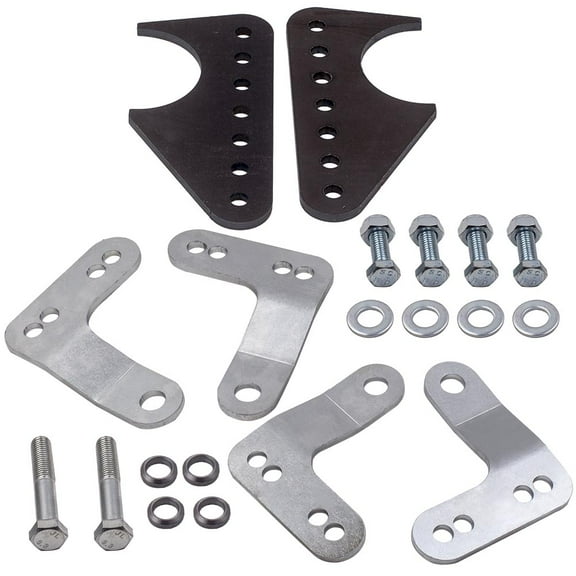 Maxpeedingrods New Universal Lower Coil-over Shock Mount Kit Set Rear Lowering