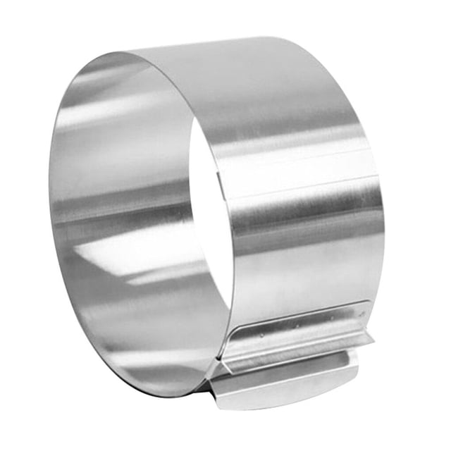 Anillo de Mousse ajustable de alta calidad, 1 unidad, moldes redondos 3D para pasteles, moldes para hornear de acero inoxidable, herramientas de Herramientas y accesorios para hornear 6-8 pulgadas Kearding HA002047-02