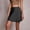 Dresses-566Black, variant on Gamivast Womens Slip Skirt High Waisted Smooth Silky A Line Satin Skirt Side Invisible Zipper Delicate Floral Lace Trim Hem Short Mini Skirt Cocktail Party