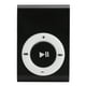 thumbnail image 2 of Reproductor multimedia de música digital portátil MiniMP3 BackClip Player con auriculares y cable USB (Negro), 2 of 5