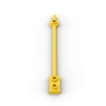 thumbnail image 1 of MOC 10PCS Puzzle Particle 99784 42445 Bar 12L Building Blocks Kit With 1 x 2 Plate End Hollow Studs Plate Brick Toy Dropshipping 24-yellow, 1 of 5