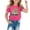 Hot Pink, variant on Matching Easter Outfits for Siblings Classic Soft Blue Bunny Print Summer Easter Tshirt Boys Kids Toddler 2026 Short Sleeve T-Shirt Tops