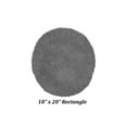 thumbnail image 4 of Better Trends Toilet Lid Cover 100% Cotton Machine Washable Seat Cover, 18"x 20" Non Slip Bathroom Accessories Decor (Gray) Hugo Collection, 4 of 6