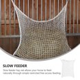 thumbnail image 4 of OULII 1Ensemble Sac de Foin pour Cheval pour Alimentation Extérieure Sac d'Alimentation Naturel Équestre 90x47 Po, 4 of 7
