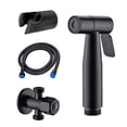 thumbnail image 2 of Baño Bidet Faucet Sprayer 304 Acero inoxidable Limpieza de mano Lavado de lavado Cabezal de ducha DIY Reemplazo Hand Spray Apláceado Tipo 5 Scienceny HA012652-05B, 2 of 7