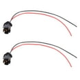 thumbnail image 3 of T10 W5W Auto Light Bulb Socket Lamp Holder Connector Extension x 2,2 x Car Light Socket,Black, Red, 3 of 8