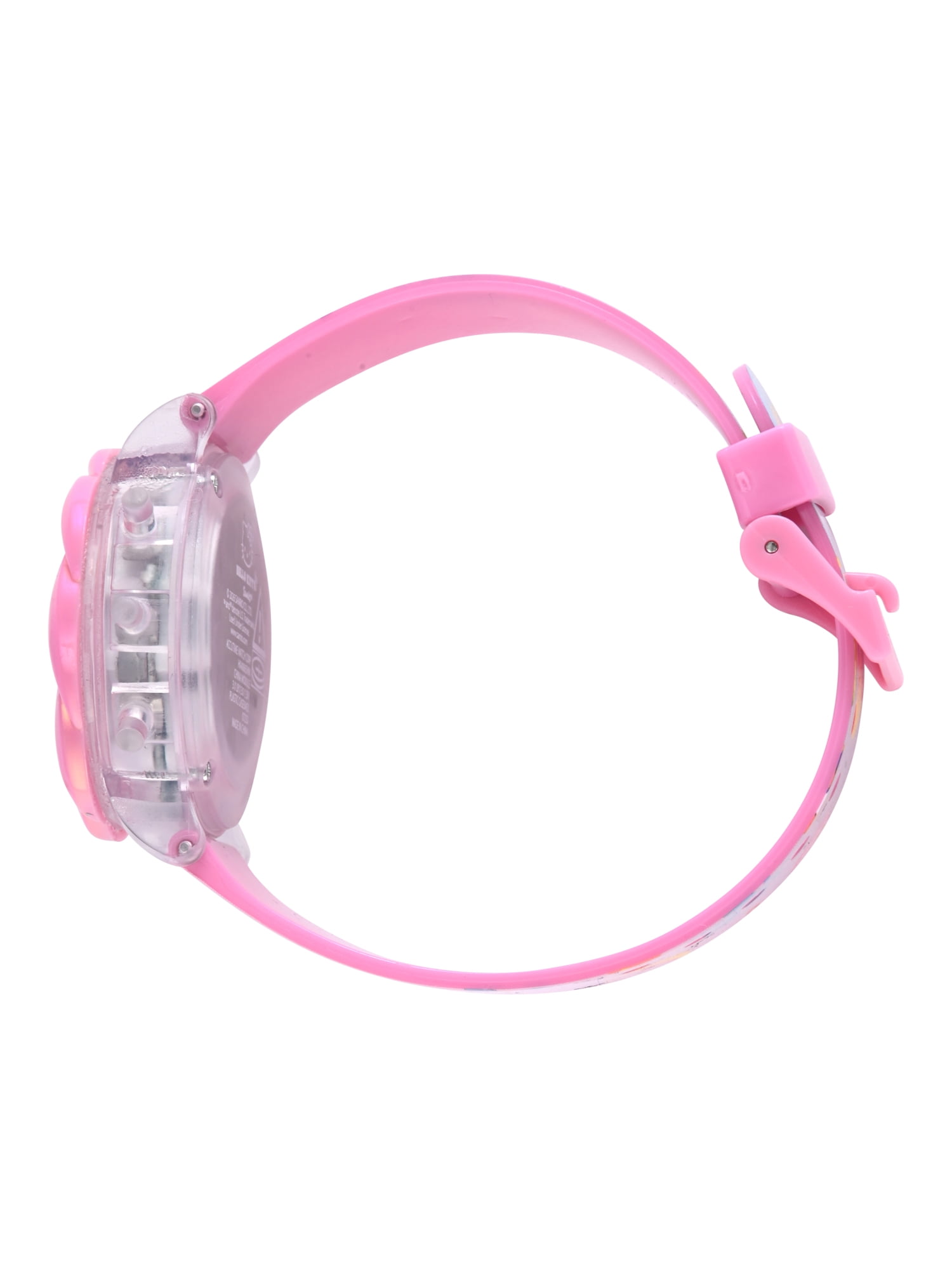 San Rio Hello Kitty Girls Pink Silicone Strap Watch and Bracelet Set.; HK40065WM