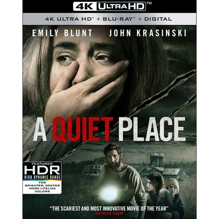 A Quiet Place (4K Ultra HD + Blu-ray + Digital) (Best Place To Print Digital Photos In Store)