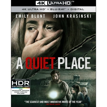 A Quiet Place (4K Ultra HD + Blu-ray + Digital) (VUDU Instawatch Included)