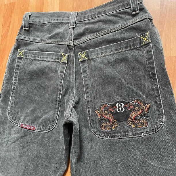 2024 Y2k hombres pantalones cortos estampado Harajuku pantalones vaqueros holgados para hombres Hip Hop pantalones cortos casuales verano otoño pantalones cortos vaqueros góticos S-3XL