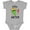 AC-Heather Grey, variant on Cinco De Mayo Let's Fiesta Cute Cactus with Sombrero Boys or Girls Baby Bodysuit