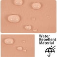 thumbnail image 3 of St. Patrick''s Day Gnome Shower Curtain, Clover Shamrock Leaf 17th March Irish Luck Farmhouse Tree Machine Washable Waterproof Fabric for Bathroom Bathtub Decor with Hooks 72x72, 3 of 6