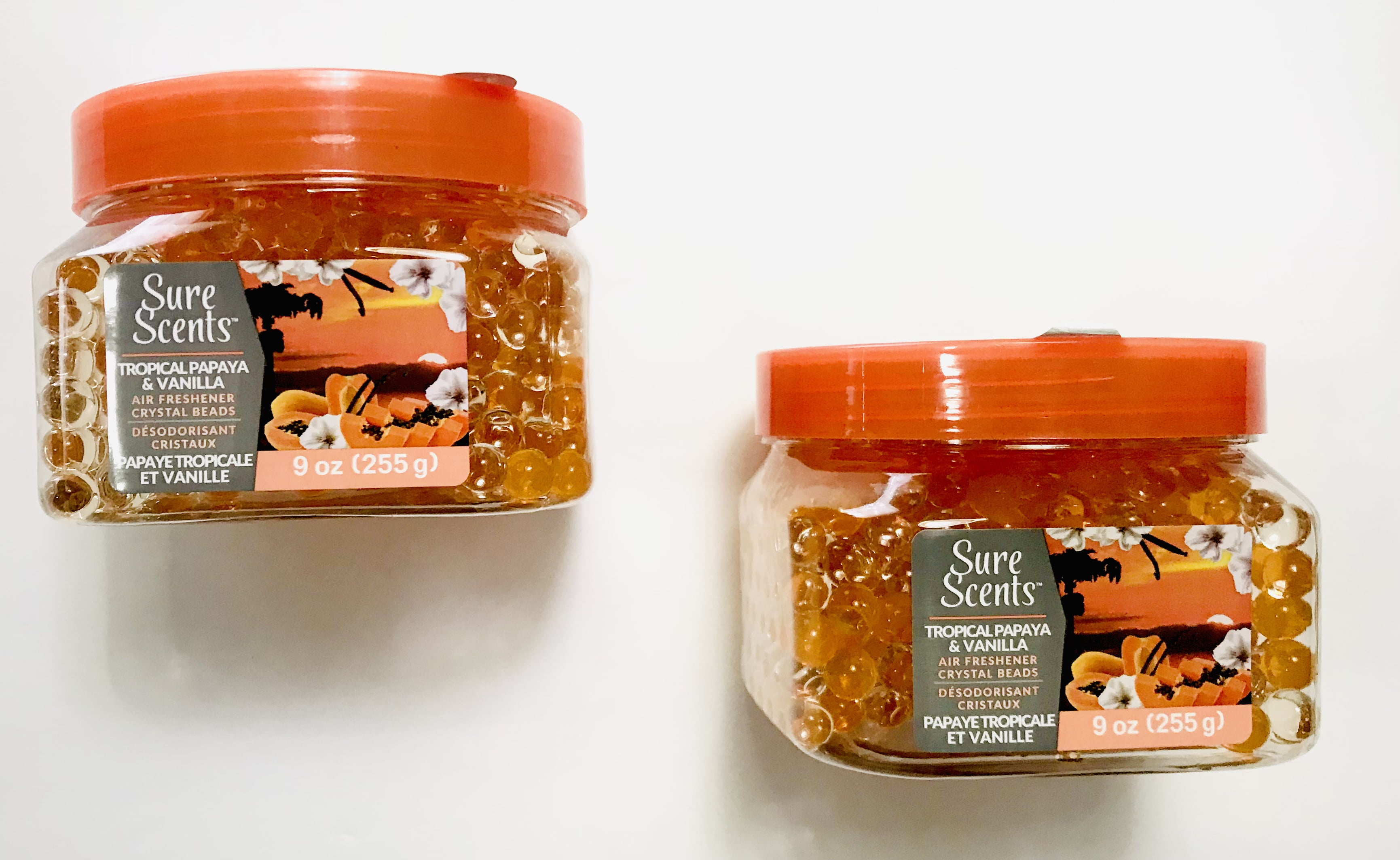 CGT Sure Scents Tropical Papaya & Vanilla Air Freshener Crystal Beads