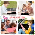 thumbnail image 3 of Decute LCD Writing Tablet with Stylus, 15in Pink Erasable Toddlers Doodle Board Toys for Kids Gifts, 3 of 5