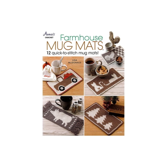 Annie's Farmhouse Mug Mats Book