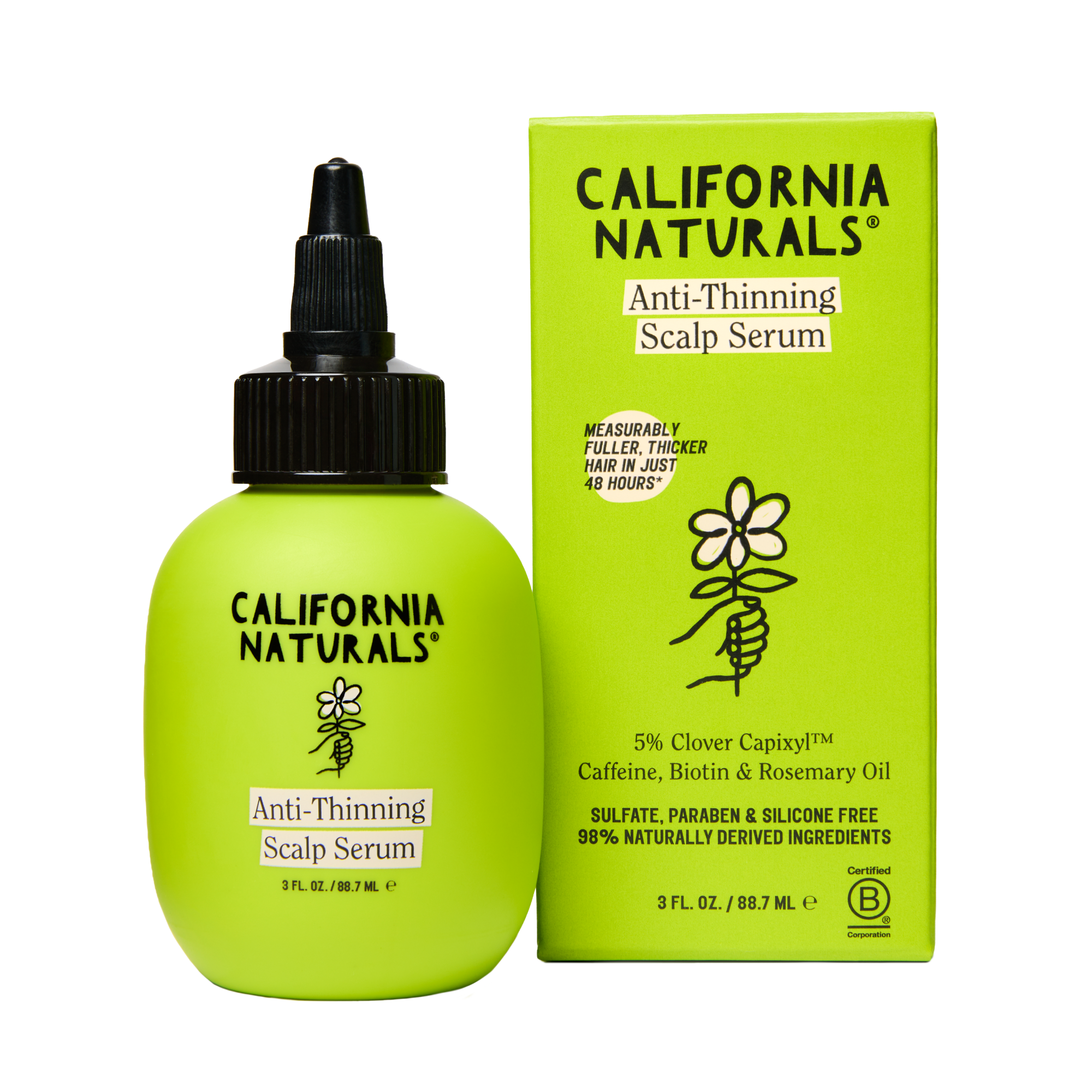 California Naturals Re:GRO Anti-Thinning Scalp Serum, 3 oz