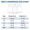 thumbnail image 5 of EALLCO Men's Underwear Boxer Briefs Cotton Stretch Comfortable Long Underwear Trunks (3 Pieces), 5 of 8