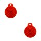 thumbnail image 2 of Toystoory Embudo plegable para verter y transferir sin esfuerzo, resistente a las manchas y de alta calidad. rojo 2Conjunto, 2 of 6