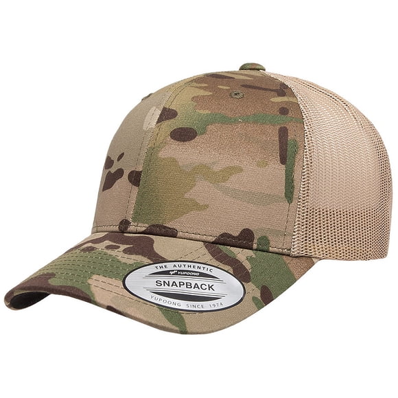 Flexfit 6606MC- MULTICAM Retro Trucker Cap