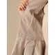 thumbnail image 5 of Conjuntos de trajes para mujeres INSPIRE CHIC, atuendos de negocios, blazer peplum sin cuello, falda lápiz formal, conjunto de 2 piezas M color caqui, 5 of 6