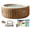 Intex PureSpa 4-Person Inflatable Spa Hot Tub with Maintenance & Chemical Kits