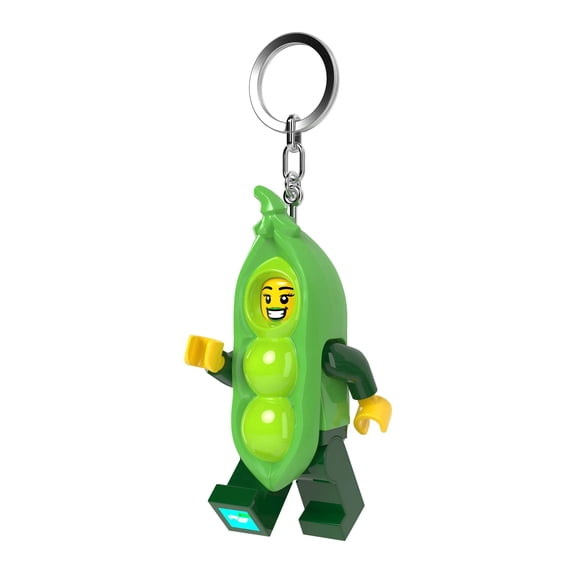 LEGO Minifigures Large 3 Inch Tall Figure Keychain Light - Peapod Costume Girl (KE241H)