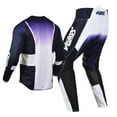 thumbnail image 5 of Willbros Motocross Jersey and Pants Combo Adult Offroad Riding Suit MX Gear Set Dirt Bike White Purple (Jersey XXL Pants 38), 5 of 5