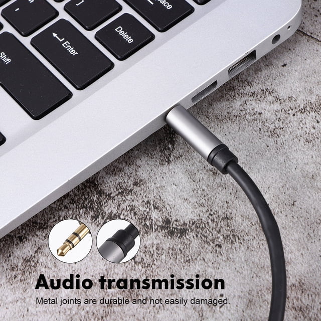 GAXIRE 2Ud Cable Auxiliar De Audio 3.5mm Para Y Altavoces Con Durabilidad Y Compatibilidad