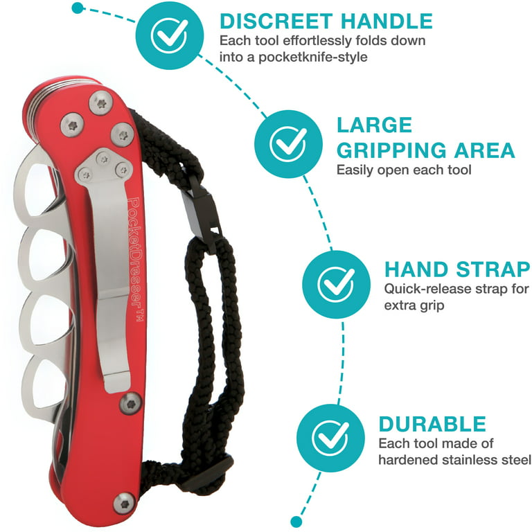 ViVI Pocketdresser Button Hook ZIPPER Pull and Shoelace Tool for
