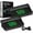 2PCS-Green, variant on Smart in Car HUD Co Pilot, HUD Display Car Navigation, USB Powered GPS Speedometer, Large MPH Display, Plug & Play Speed Display for Cars, Trucks Accessory Only Display Speed