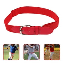 BRIGHTFUFU Baseball Belt 1Set Youth Style Elastic Design Adjustable Length For Boys Outdoor Sports